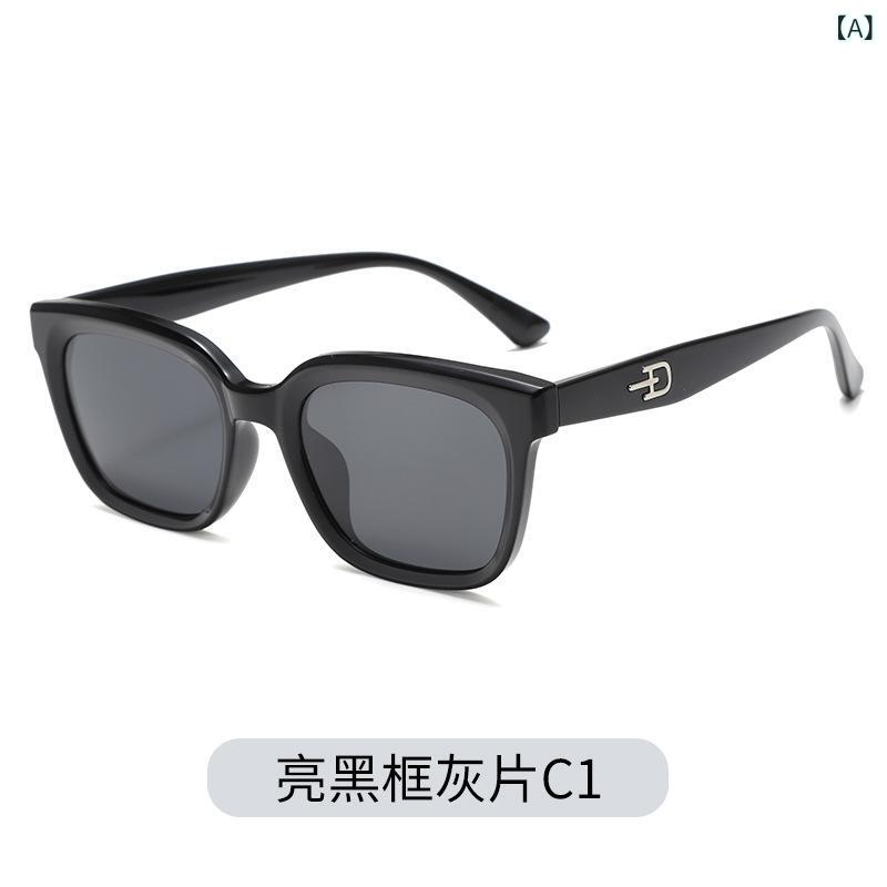 サングラス TR90 メンズ レディース 偏光レンズ UV400カット 紫外線対策 運転 ドライブ 旅行 ファッション おしゃれ ブラック グレー 2