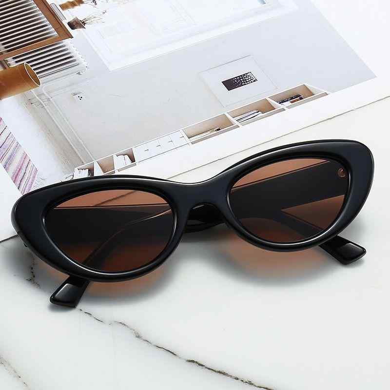 サングラス レディース 猫目型 偏光レンズ UV400カット 紫外線対策 茶色 黒 ブラック グレー 幾何学模様 ファッション アウトドア ドライブ 旅行