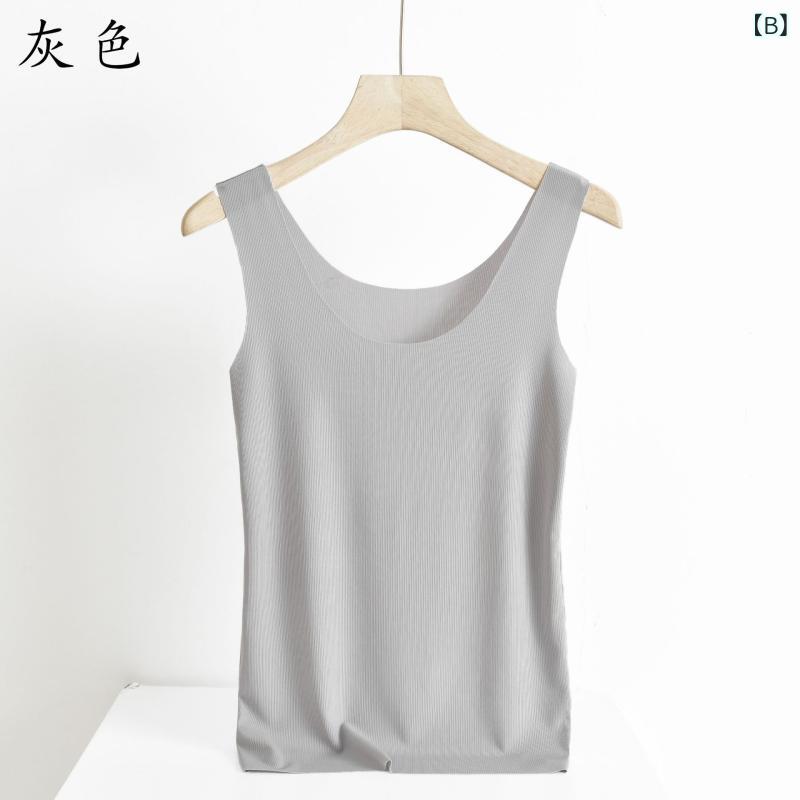 キャミソール レディース 夏用 薄手 無痕 接...の紹介画像2