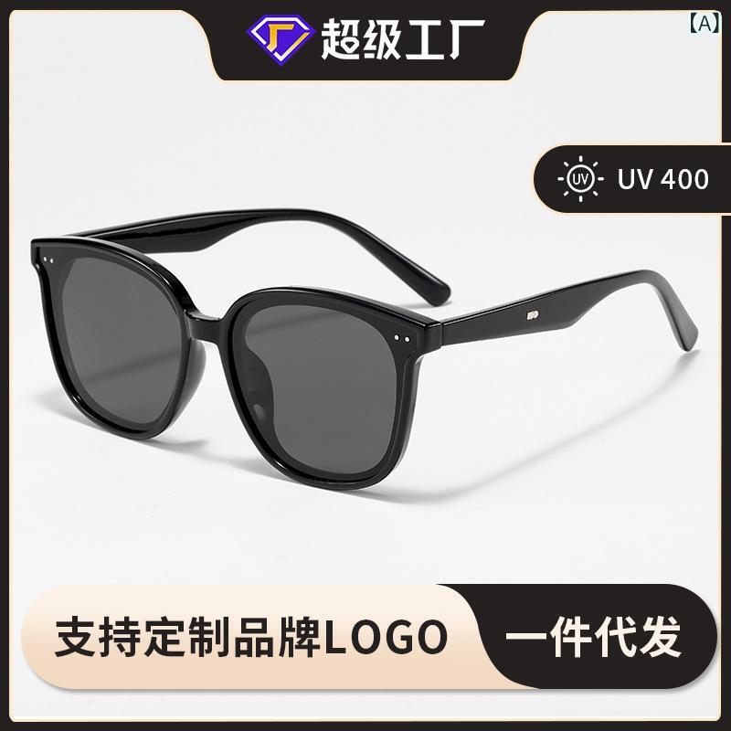 サングラス 男性用 偏光レンズ UV400カット 黒縁 茶色 グレー レトロ 中国風 ドライブ 釣り 運転 2