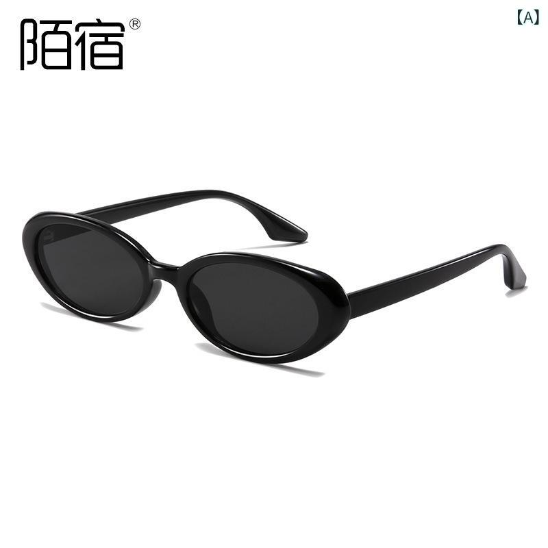 サングラス レディース UVカット 紫外線対策 美容グッズ 日焼け対策 遮光 小顔効果 猫目風 黒 ブラック グレー 楕円 オーバル ドライブ 旅行 パーティー