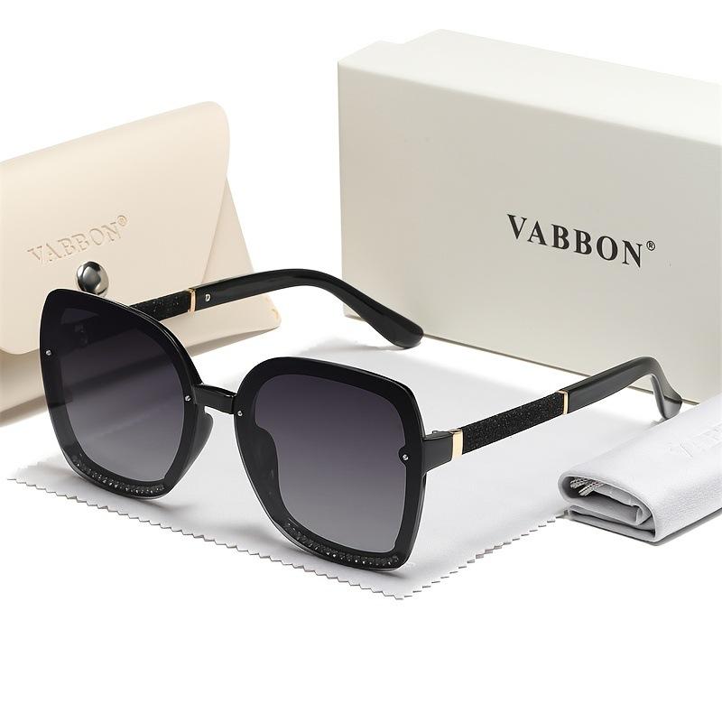 サングラス レディース 偏光レンズ UV400カット 運転用 ブラック グレー スクエア型 パーティー ファッ..