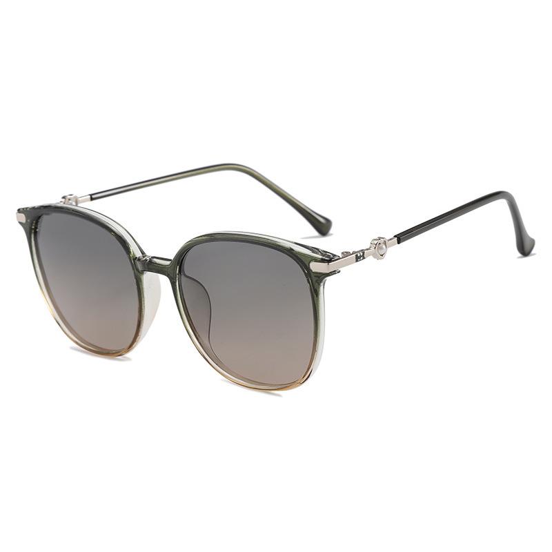 サングラス レディース UV400 偏光レンズ ファッション おしゃれ 茶色 黒 ブラック グレー グリーン べっ甲