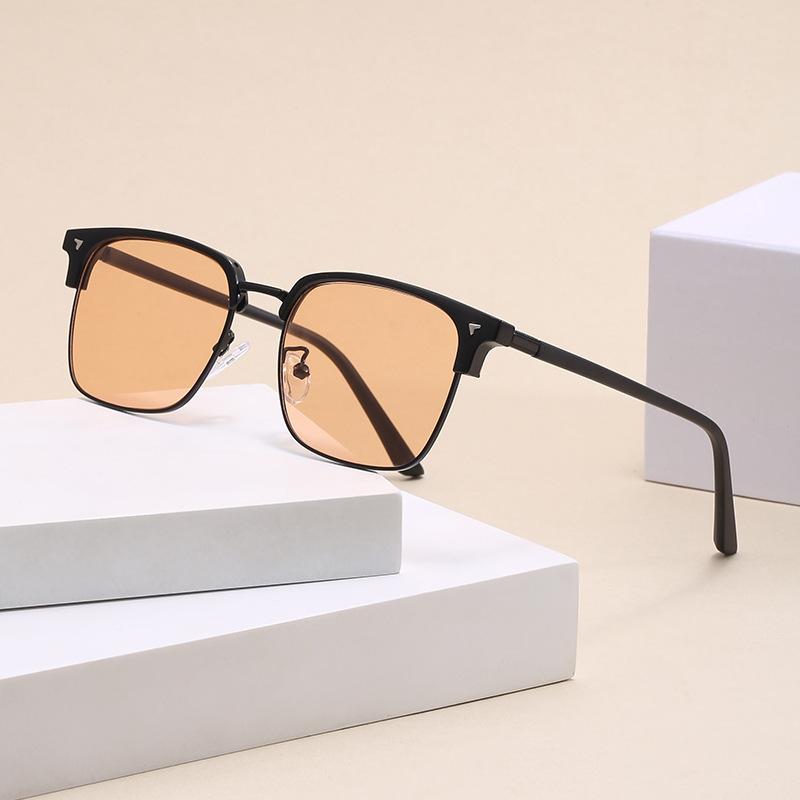 サングラス メンズ レディース UVカット 大フレーム ファッション 黒 ブラック ドライブ 釣り 運転 旅行 アウトドア スポーツ 紫外線対策