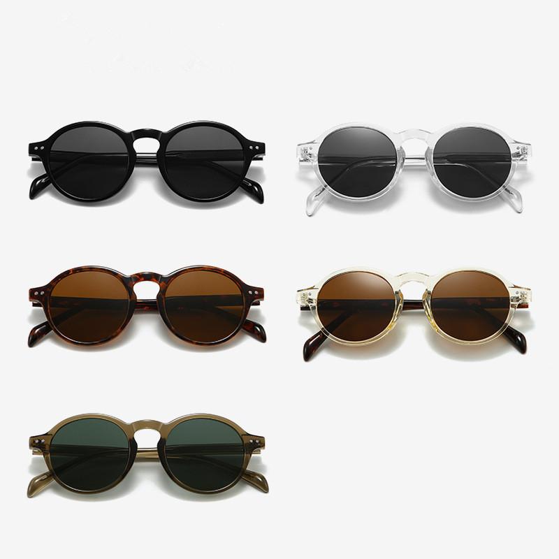 サングラス 男女兼用 偏光レンズ TR90素材 ラウンドフレーム UV400カット 紫外線対策 ファッション ドライブ アウトドア スポーツ グレー ブラック 黒 透明 べっ甲色 イエロー グリーン