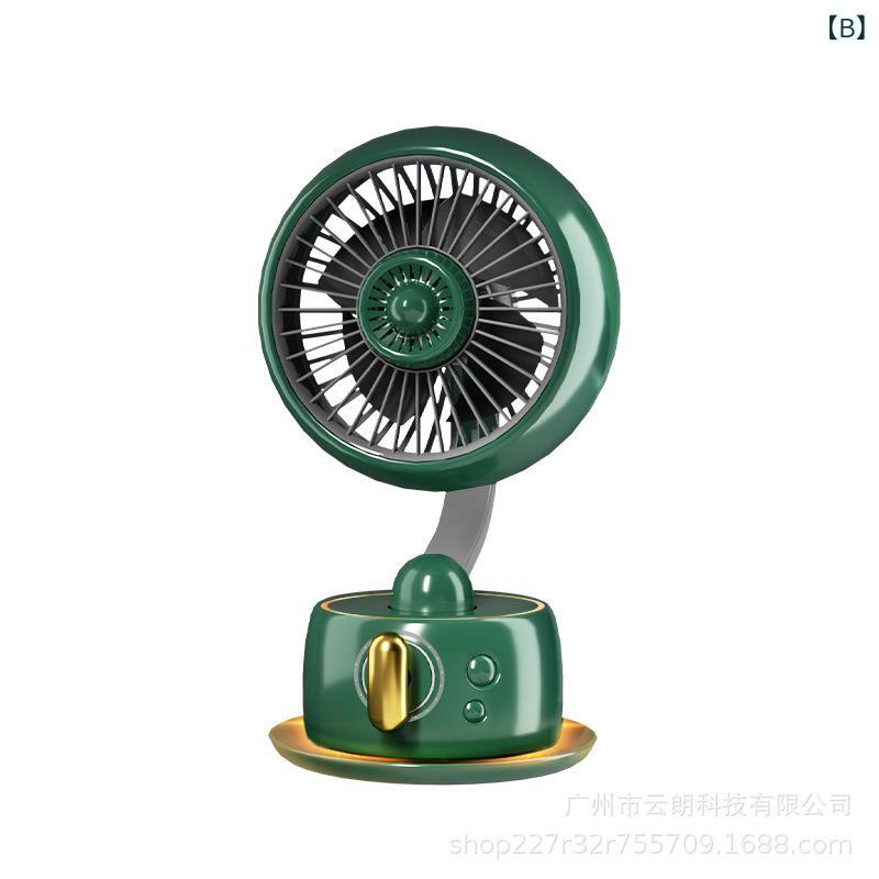 扇風機 デスクファン USB充電式 静音 大風...の紹介画像2