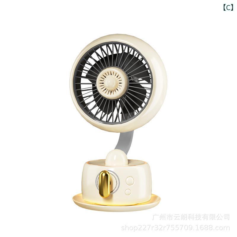 扇風機 デスクファン USB充電式 静音 大風...の紹介画像3