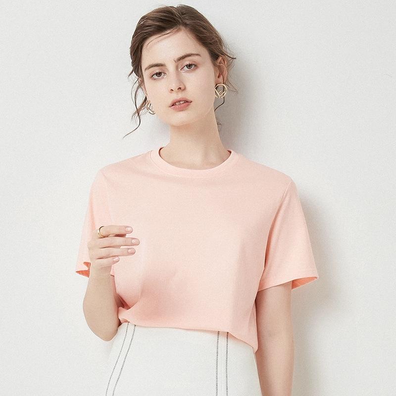 Tシャツ レディース 半袖 夏 春夏 白色 ピンク 黒 綿 95% 以上 純色 丸首 ゆったり シンプル 短袖 インナー 日韓 カジュアル 快適 普段使い 通勤 トップス 軽量 吸湿速乾