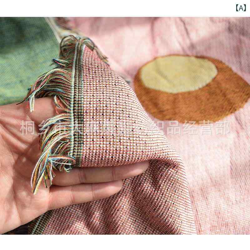 タペストリー ピンク系 ハワイアン 少女 リゾート風 ソファブランケット 壁掛け インテリア ポリエステ..