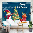 タペストリー クリスマス 壁掛け 北欧風 室内装飾 背景布 インテリア リビング 寝室 子供部屋 飾り付け ポリエステル 風景柄 95-73cm 150-100cm 150-130cm 200-150cm