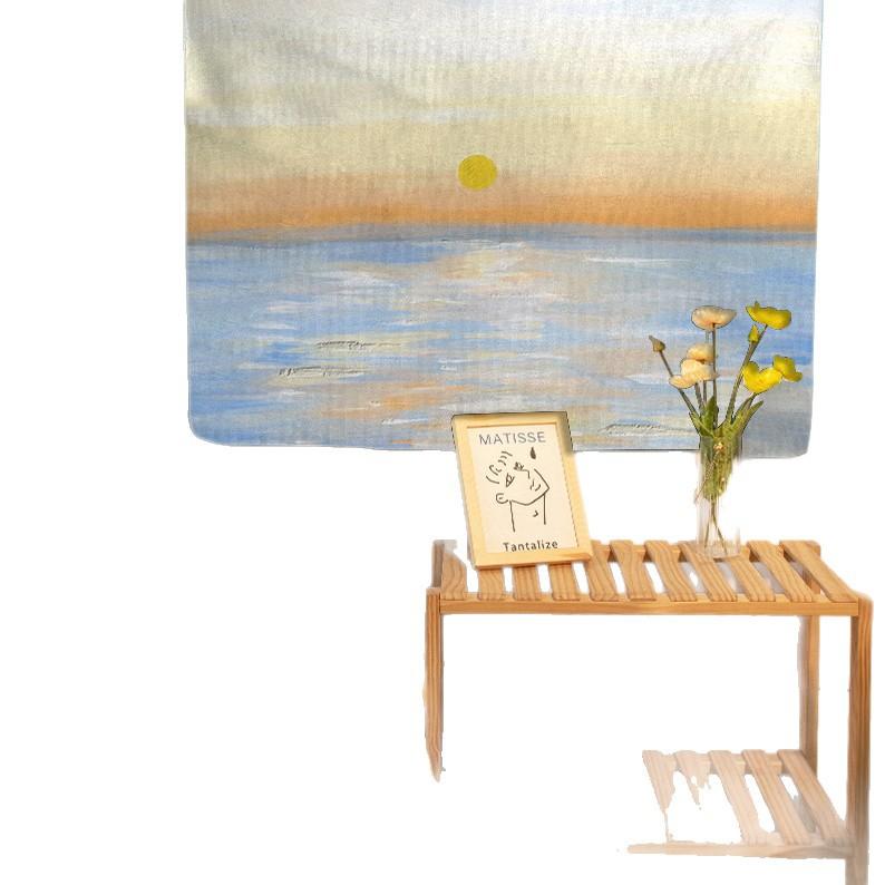 タペストリー インテリア雑貨 壁掛け 韓国風 小清新 風景柄 ポリエステル繊維 模様替え 部屋 寮 寝室 リビング 飾り付け 多機能型