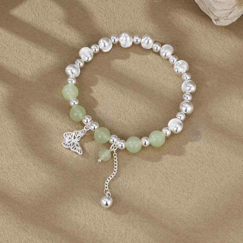 ・素材: 銅・処理方法: 電気メッキ・スタイル: 女性用・デザイン: その他・カラー: S32-和田玉猫眼蝶ブレスレット・流行要素: 縁起の良い模様・カテゴリー: ブレスレット・対象: 女性・スタイル分類: フレッシュ、スイート・流行要素分...