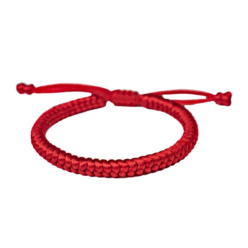 ブレスレット 男女兼用 本命年 赤い紐 手編み 金剛結び ペア アクセサリー 中国結び