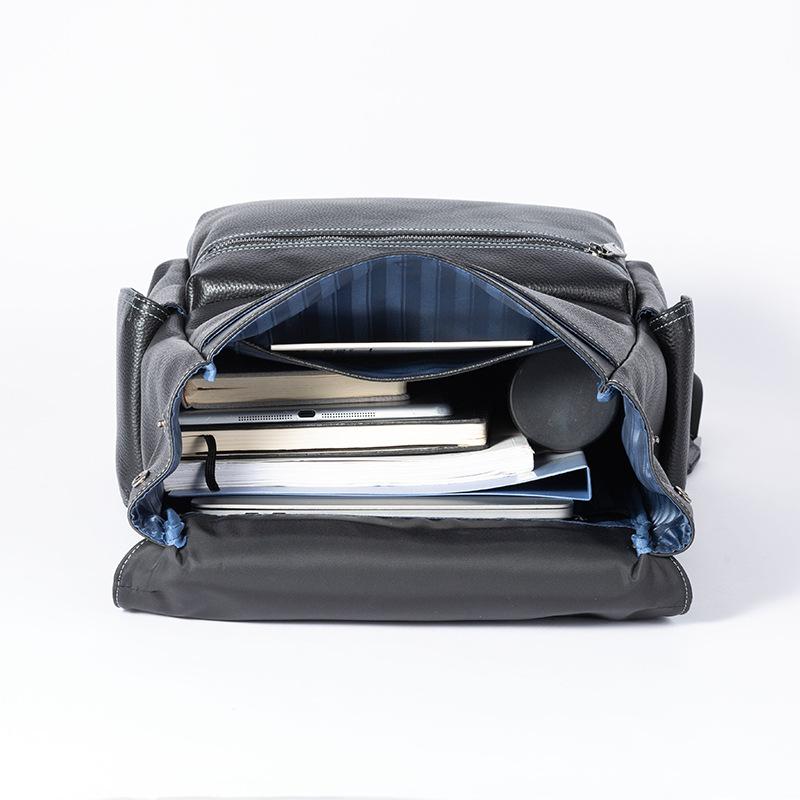 リュック メンズ 本革 バックパック 通勤 兼用 2WAY レザー 鞄 大容量 多機能 耐摩耗性 ビジネス カジュアル 黒