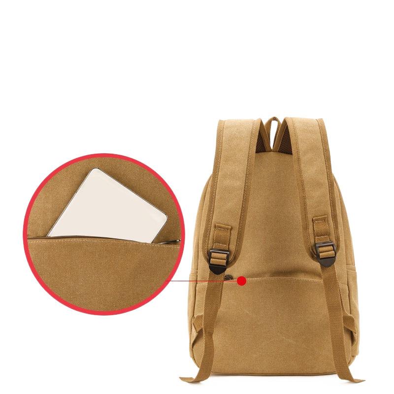 リュックサック バックパック キャンバス 男女兼用 小学生 中学生 高校生 大容量 旅行 鞄 パソコン バ..