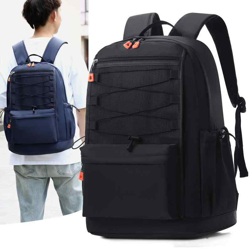 リュック メンズ 男性用 大容量 アウトドア スポーツ 鞄 バッグ 高級感 韓国風 ビジネス 通勤 通学 グレー 黒 ブラック ブルー