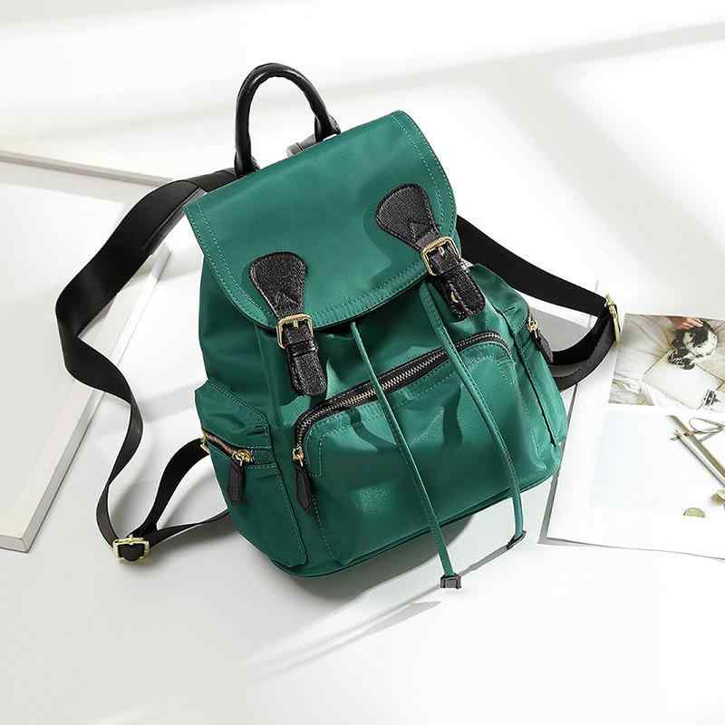 リュック レディース 大容量 防水 盗難防止 オックスフォード バッグパック ブラック グリーン 20-35L 通勤 通学 旅行 ストリート