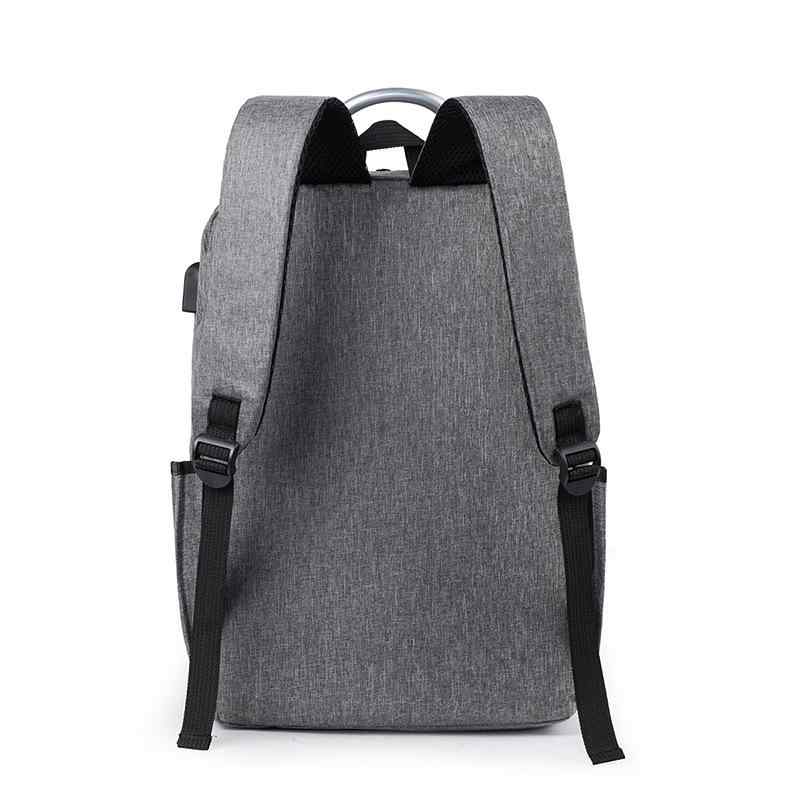 リュック メンズ ビジネス スタイル 通勤 男性用 バックパック 鞄 ナイロン 大容量 耐摩耗 撥水 2WAY 軽量 灰色 グレー