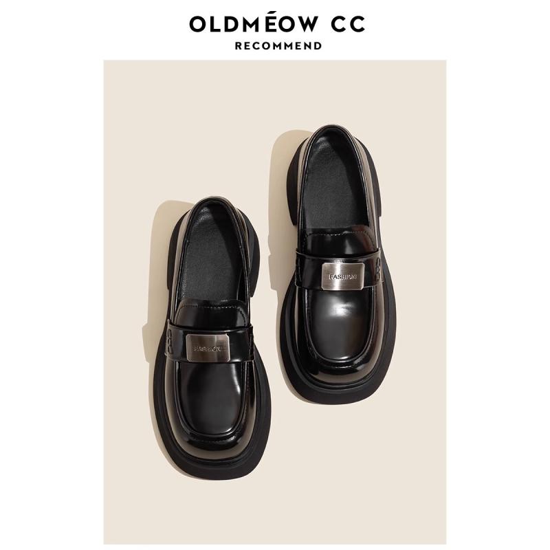 ローファー レディース 厚底 小さいサイズ 本革 紐靴 ローファーシューズ 歩きやすい 疲れない 黒 ブラック フォーマル 春夏 秋冬