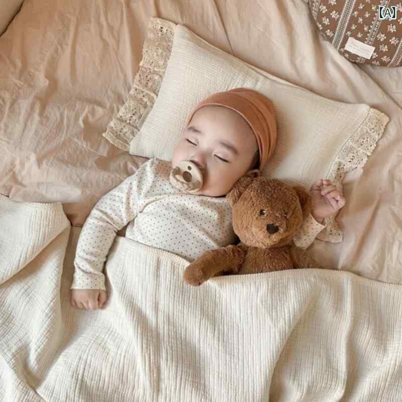 シャドーテールの子供用パジャマ ベビー服 長袖トップス パンツ 上下2点セット 綿 秋冬 春 韓国風 ドット柄 花柄 保温 部屋着｜アングル2