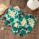 子供用パジャマ 上下セット 薄手 キッズ 男の子 女の子 綿 粘着性繊維 かわいい カートゥーン柄 冷房 部屋着 寝間着 ルームウェア