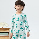 子供用パジャマ 上下セット 男女兼用 キッズ 春秋 長袖 綿 90cm 100cm 110cm 120cm 130cm 140cm 150cm 160cm かわ...