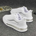 スニーカー レディース 厚底 スニーカー メンズ 防水 プラットフォーム カジュアルシューズ スケートボードシューズ 白 黒 シルバー 春夏秋冬