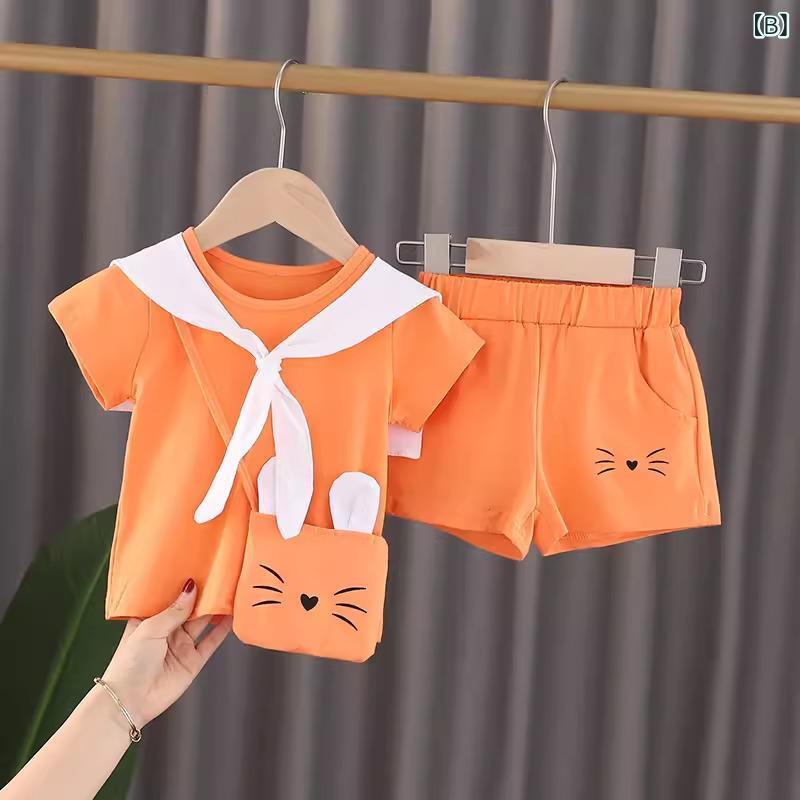 ベビー服 ガールズ 秋物 セットアップ 1歳 2歳 3歳 薄手 トレーナー デニム ブルマ...