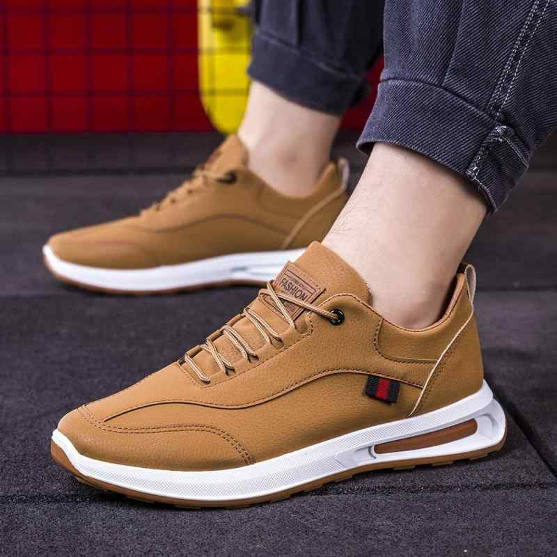Sneakers - スニーカー メンズ 男性用 紳士靴 スリッポン ローファー 合成皮革 防水 防滑 走りやすい 普段使い 18〜40代 ブラック ブラウン系