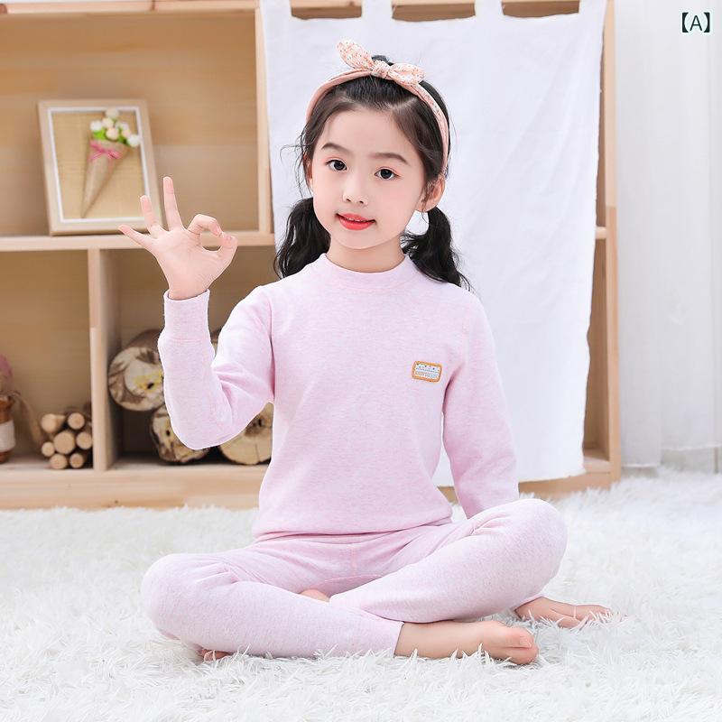 子供用パジャマ 上下セット 彩棉 秋用 冬用 中童 大童 ベビー 秋服 冬服 肌に優し...