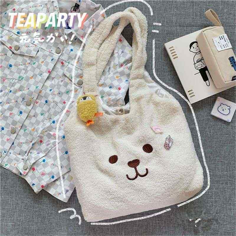 ショルダーバッグ レディース 大容量 韓国風 秋冬 コーデュロイ かわいい ガーリー 学生 通学 旅行 鞄