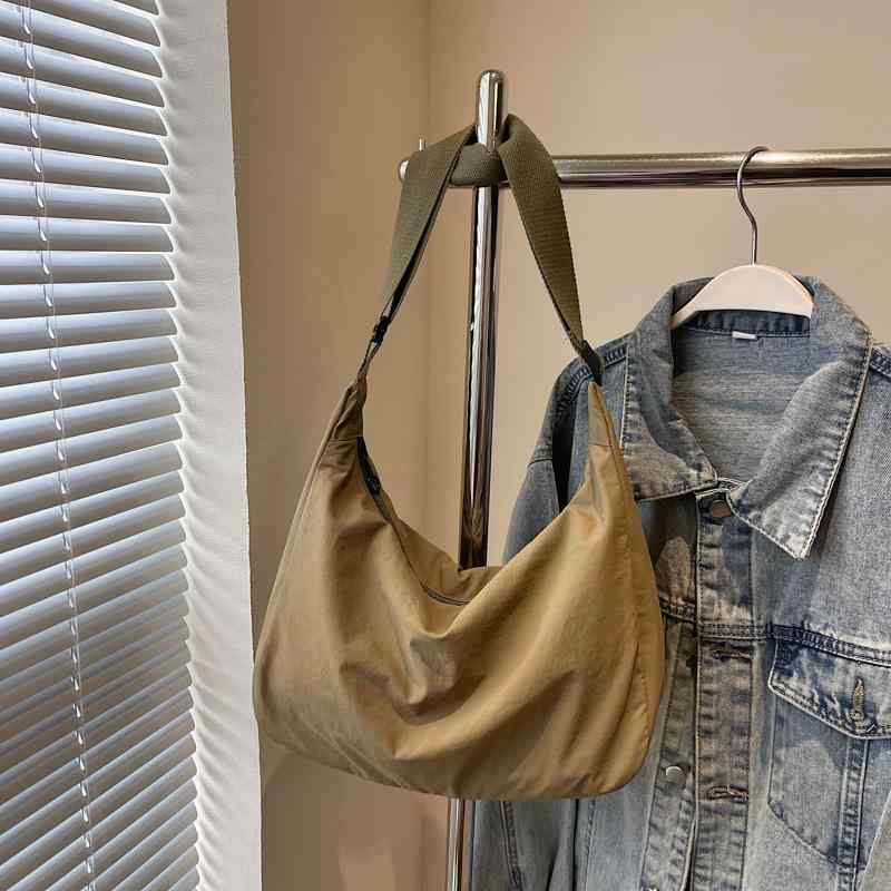 トートバッグ レディース 韓国風 シンプル カジュアル ナイロン ショルダーバッグ 秋冬 通勤 通学 斜め..