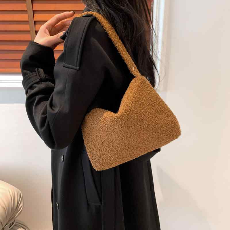 バッグ レディース 秋冬 学生 かわいい 羊羔毛 斜めがけ ショルダーバッグ ふわふわ もこもこ 小さめ カバン ストリート ブラック ブラウン カーキ