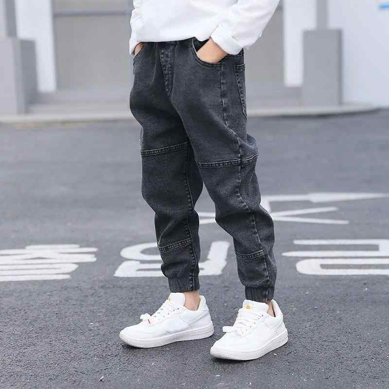 子供服 デニムパンツ 男の子 テーパードパンツ ウエストゴム コットン 伸縮性 ロングパンツ 普段着 部屋着 春秋 110cm 120cm 130cm 140cm 150cm