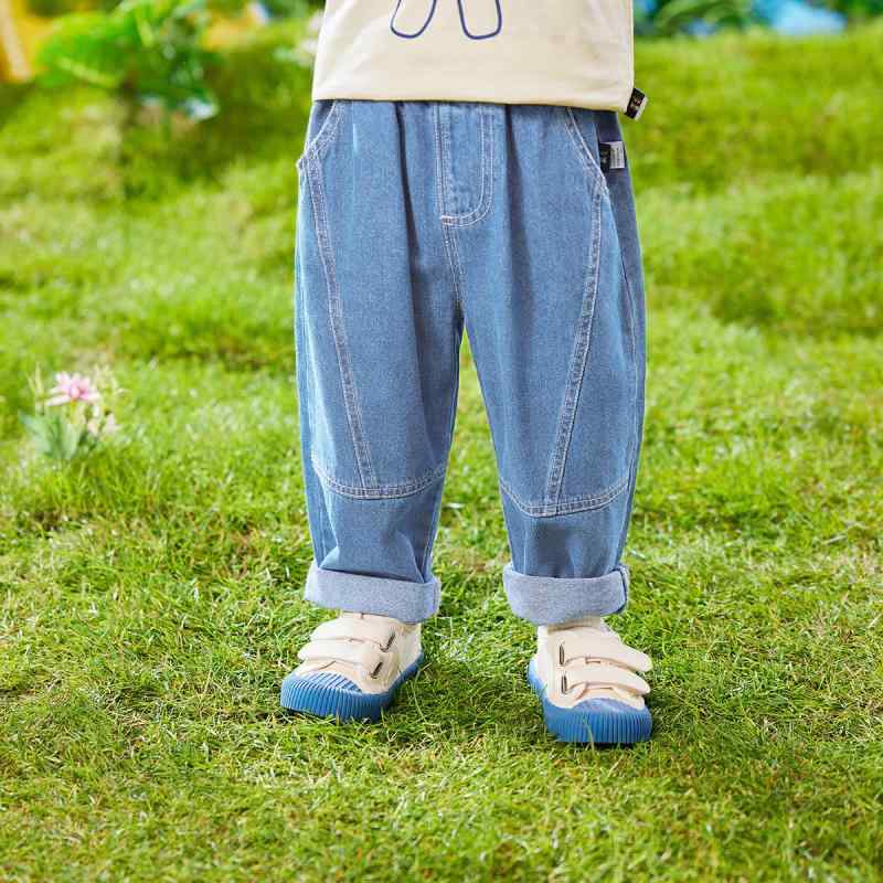 子供用ジーンズ 春秋 長ズボン ベビー 幼児 男女兼用 コットン混紡 73CM 80cm 90cm 100cm 110cm 120cm 130cm