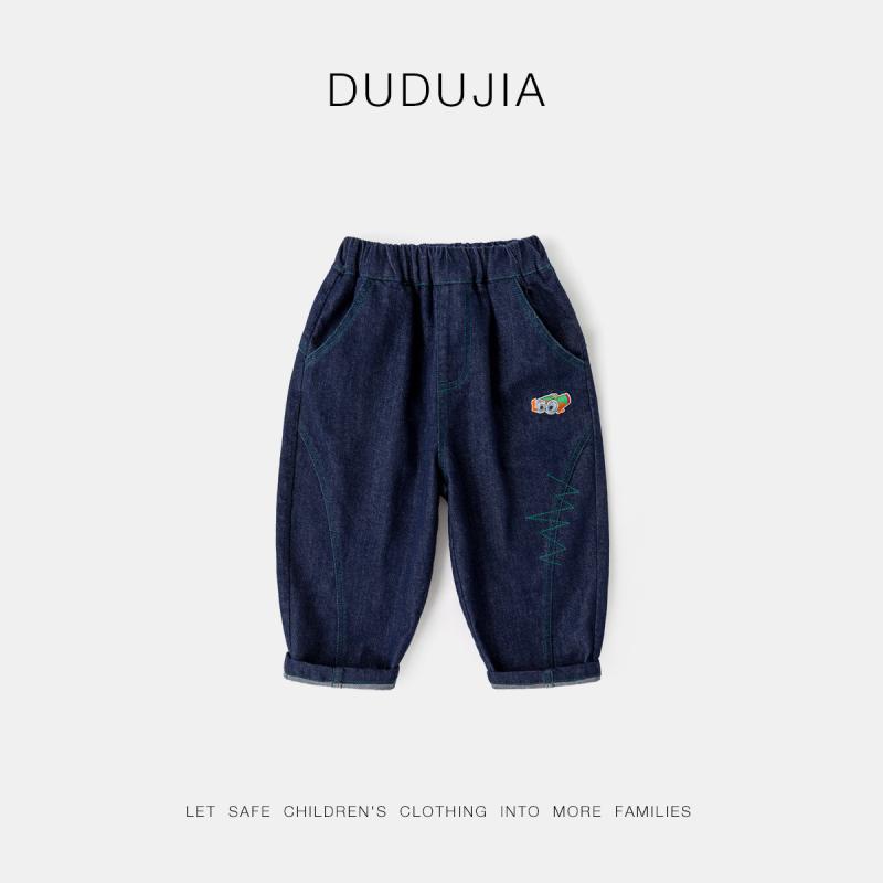 子供服 デニムパンツ 春秋 男女兼用 ベビー 幼児 ロングパンツ 80cm 90cm 100cm 110cm 120cm 130cm 140cm ジーンズ ジーパン デニム ブルー かわいい カジュアル
