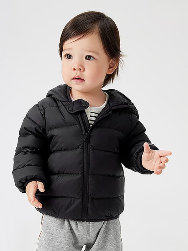 子供用ダウンジャケット 秋冬 薄手 ショート丈 アウター ベビー 白ダックダウン 80 90 100 110 120 130cm