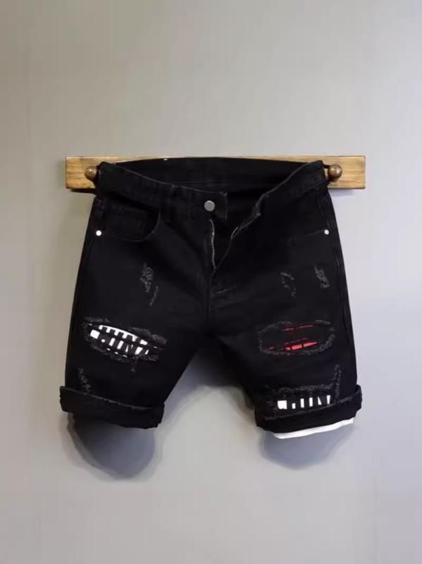 ・カテゴリ: デニムパンツ・スタイル: カジュアル・パンツのタイプ: ストレート・素材: ポリエステル70%、綿・ウエスト: ミドルウエスト・パンツ丈: フルレングス・前立て: ジッパーフライ・厚さ: 普通・対象: 青少年、成人・対象性別: 男性・色: ブラック・サイズ: 28, 29, 30, 31, 32, 33, 34, 36・加工: ウォッシュド、ダメージ加工・ストレッチ: ノンストレッチ