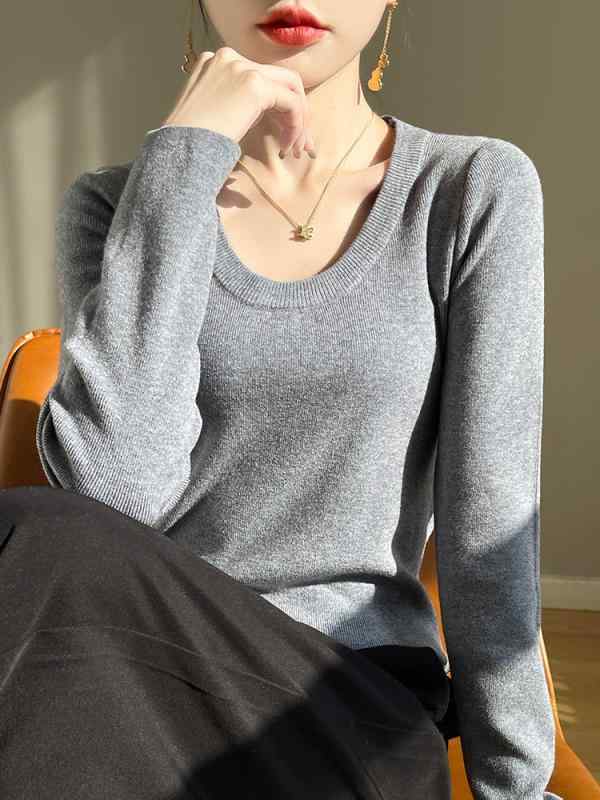 ニット レディース 秋冬 Vネック ニットトップス プルオーバー 長袖 ゆったり 大きめサイズ チュニック 韓国風 カジュアル かわいい 白色 チェリーレッド ピンク ブラック グレー ベージュ キャメル