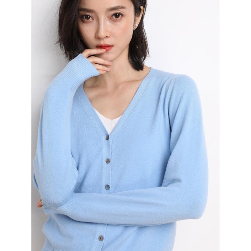 カーディガン レディース Vネック 長袖 ニットカーディガン 秋冬 トップス 毛糸 コーデュロイ 再生繊維..