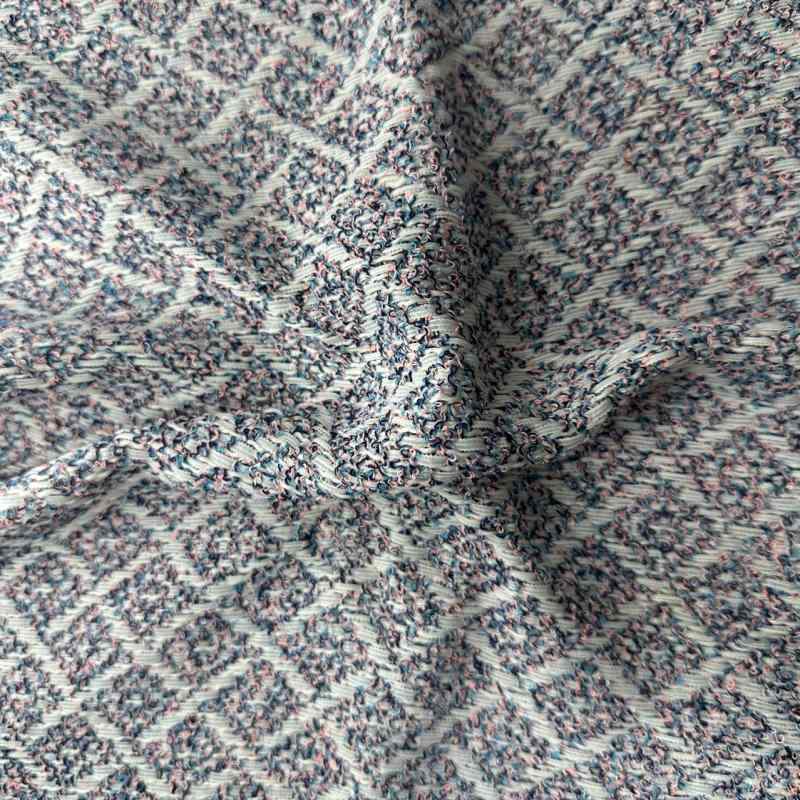 生地 布地 ツイード 格子柄 チェック柄 ウール混 秋冬 コート ジャケット パンツ バッグ 鞄 雑貨 敷物 ソファ カーペット