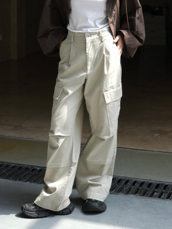 レディース 工装パンツ 直筒 長ズボン 高腰 显瘦 立体 挺括 綿混紡 ポリエステル ミックス 微弾性 口袋 秋季 秋 カーキ 杏色 牛仔ブルー デニムブルー 日韓 ストリート ファッション 普段使い 軽量 通勤 デイリー コーデ 女性 シルエット すっ