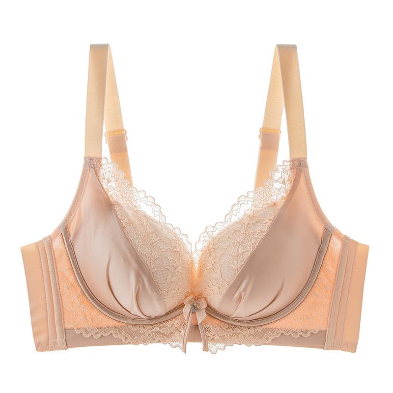 ブラジャー & ショーツセット レディース 豹柄 ヒョウ柄 小胸 盛れる 上げ 寄せ 上向き バスト 垂れ防止 脇高 調整型 ワイヤーなし レース ランジェリー