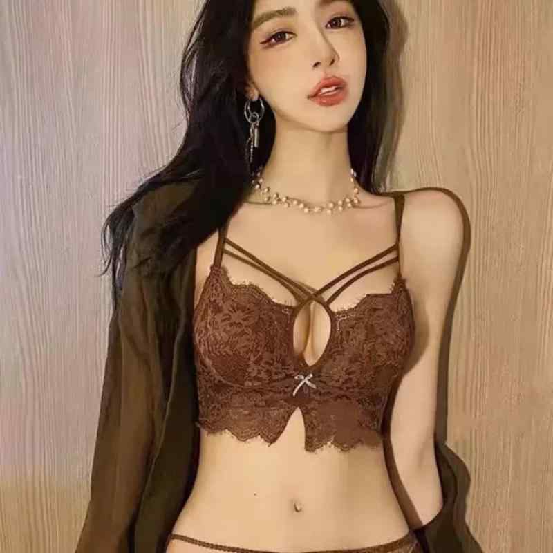 ブラジャー & ショーツ レディース 盛りブラ 谷間 脇高 3/4カップ レース 厚手 パッド 通気性 ずれにくい 垂れ防止 調整可能 背面ホック付き