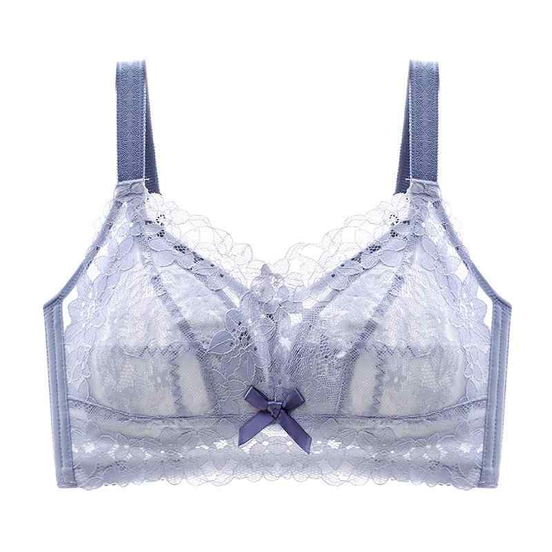 ブラジャー レディース 薄型 フルカップ 脇高 補正 通気性 ノンワイヤー 垂れ防止 肌色 ブラック ベージュ グレーブルー ランジェリー セット