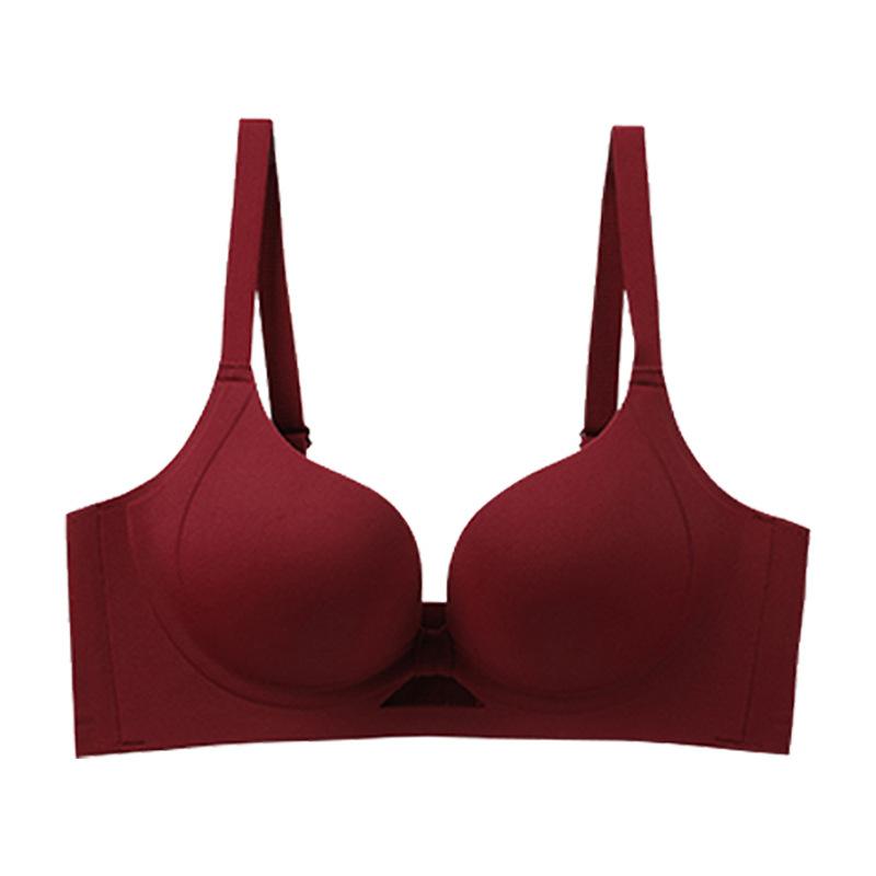 ブラジャー レディース 小胸 盛りブラ 谷間メイク 無痕 3/4カップ ずれにくい 快適 脇高 美背 上げ バストアップ 授乳 婦人 インナー ..