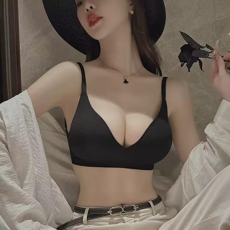 ・素材: 錦綸・機能: 聚拢, 上托, 快適・対象年齢: 18-40歳・カラー: シャンパン, ブラック, ベージュ, コーヒー・サイズ: S, M, L, XL・カップ: 3/4カップ・カップタイプ: 上薄下厚・肩紐: 固定ネック・スタイル: 大胆露出・裏地: 錦綸/尼ロン・メイン素材含有量: 50-70%・裏地含有量: 70-80%・スタイル: ピュア, セクシー
