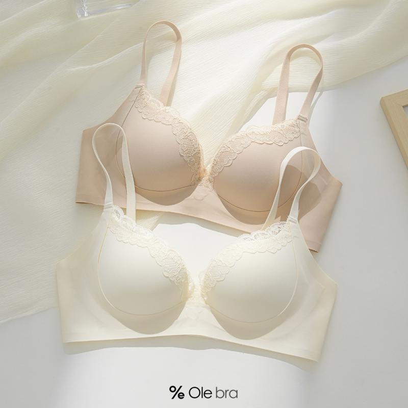 ブラジャー &amp; ショーツ セット レディース 脇高 谷間 盛れる レース ランジェリー ソフトワイヤー ..