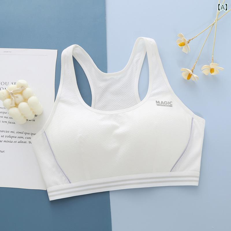 ブラジャー ガールズ スポーツブラ 中学生 高校生 14歳 15歳 16歳 スポブラ ジュニア ファーストブラ ..