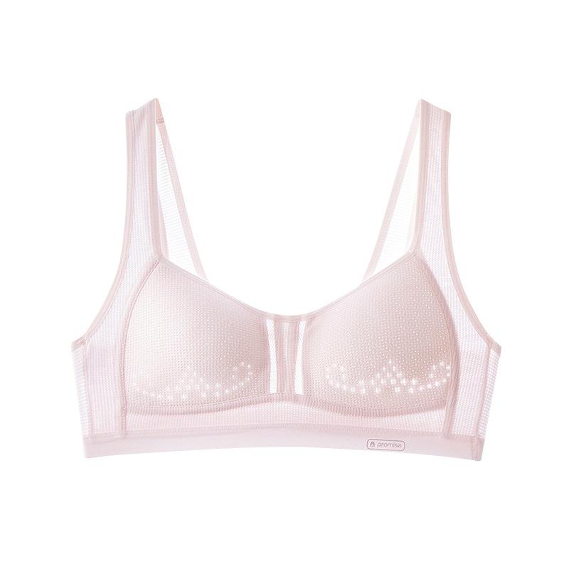 ブラジャー &amp; ショーツセット ガールズ 初中高生向け スポーツブラ スポブラ ノンワイヤー 薄手 全..